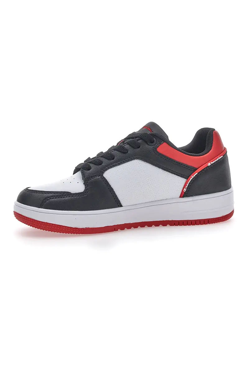 Sneakers Champion Rebound 2.0 Low Bianco-Nero-Rosso miniatura 3