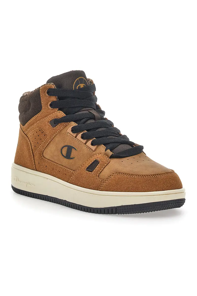Sneakers Champion Rebound Mid Winterized Ocra miniatura 2