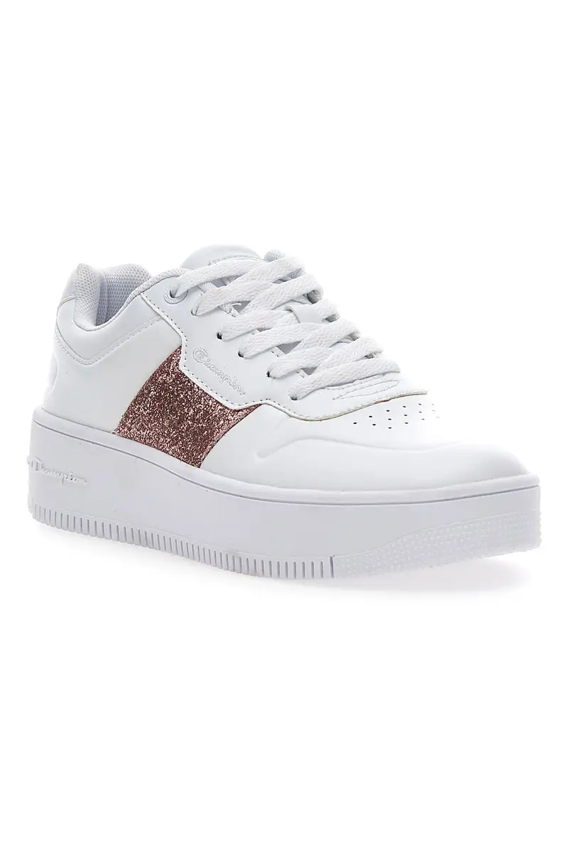 Sneakers Champion Rebound Platform Sparkle Bianche miniatura 2
