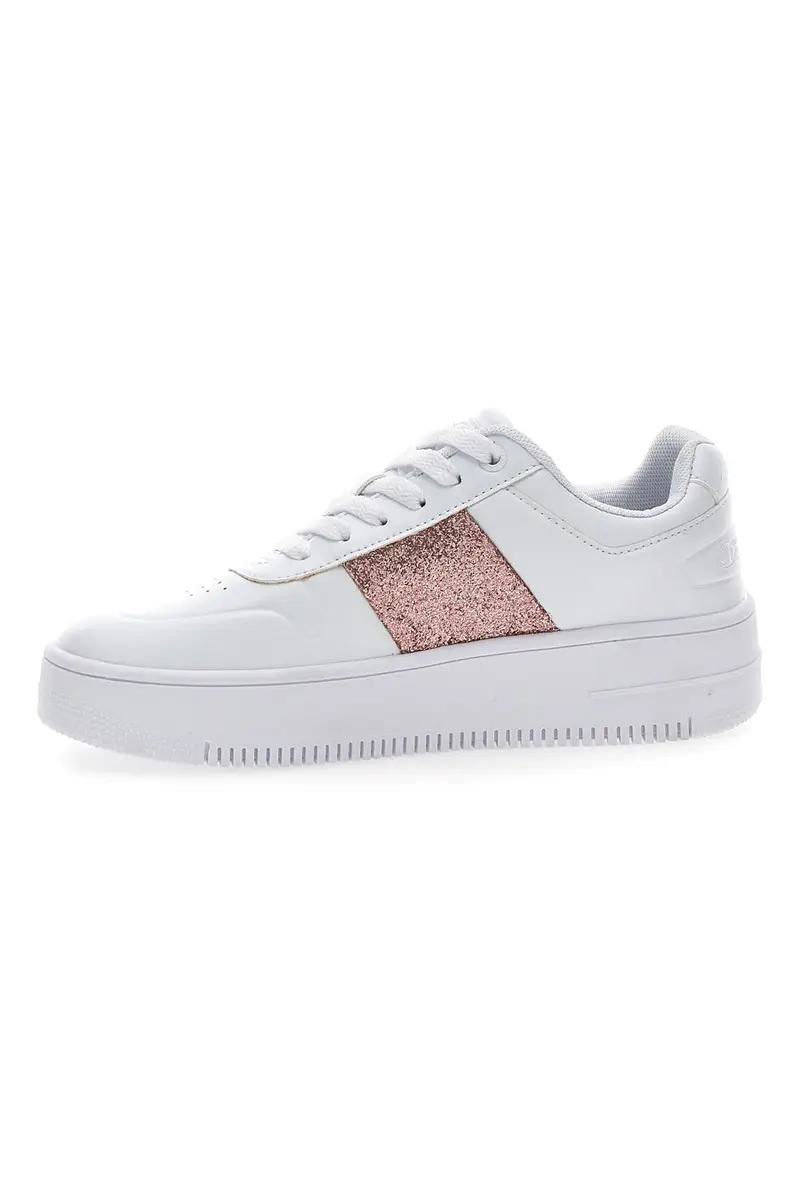 Sneakers Champion Rebound Platform Sparkle Bianche miniatura 3