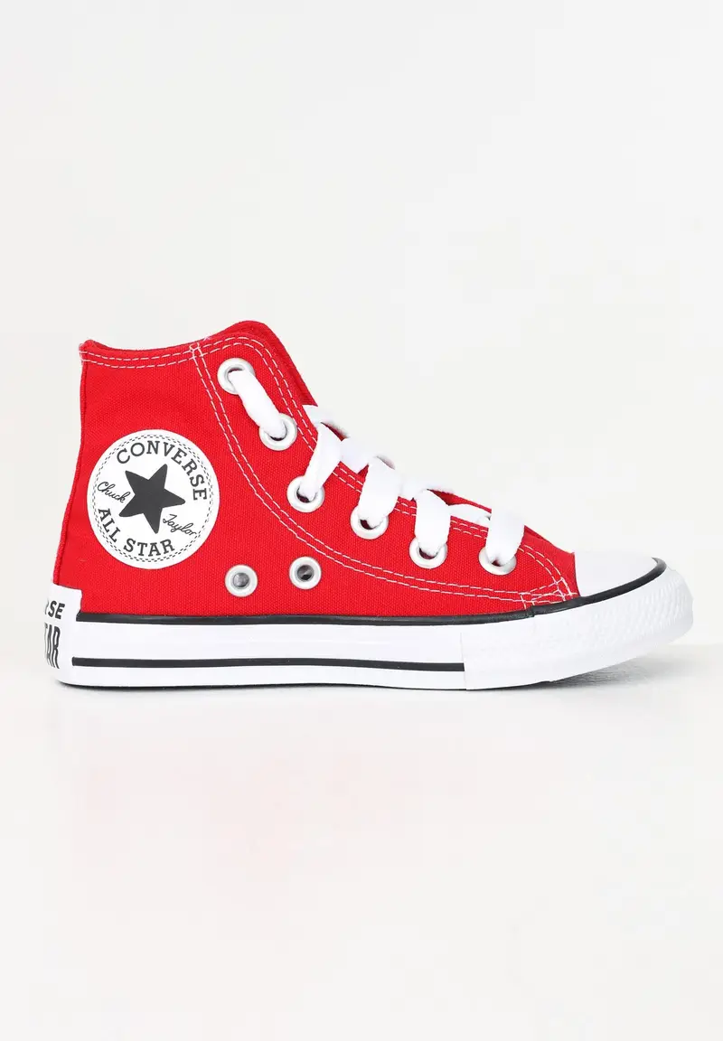 Sneakers Chuck Taylor All Star Sketch rosse per bambino e bambina miniatura 2