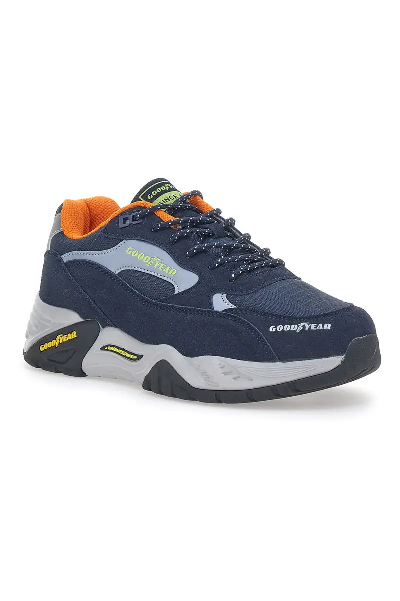Sneakers Chunky Goodyear 31040 Blu miniatura 2