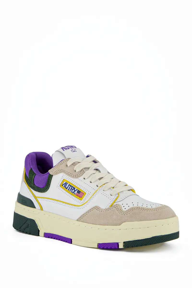 Sneakers CLC Low Bianche e Viola miniatura 2