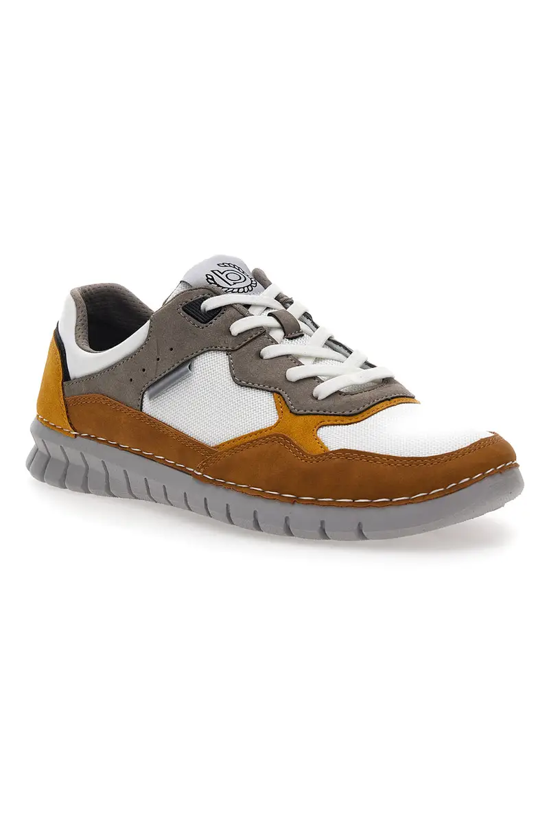 Sneakers con Lacci Cognac Bugatti 341AKM02 miniatura 2