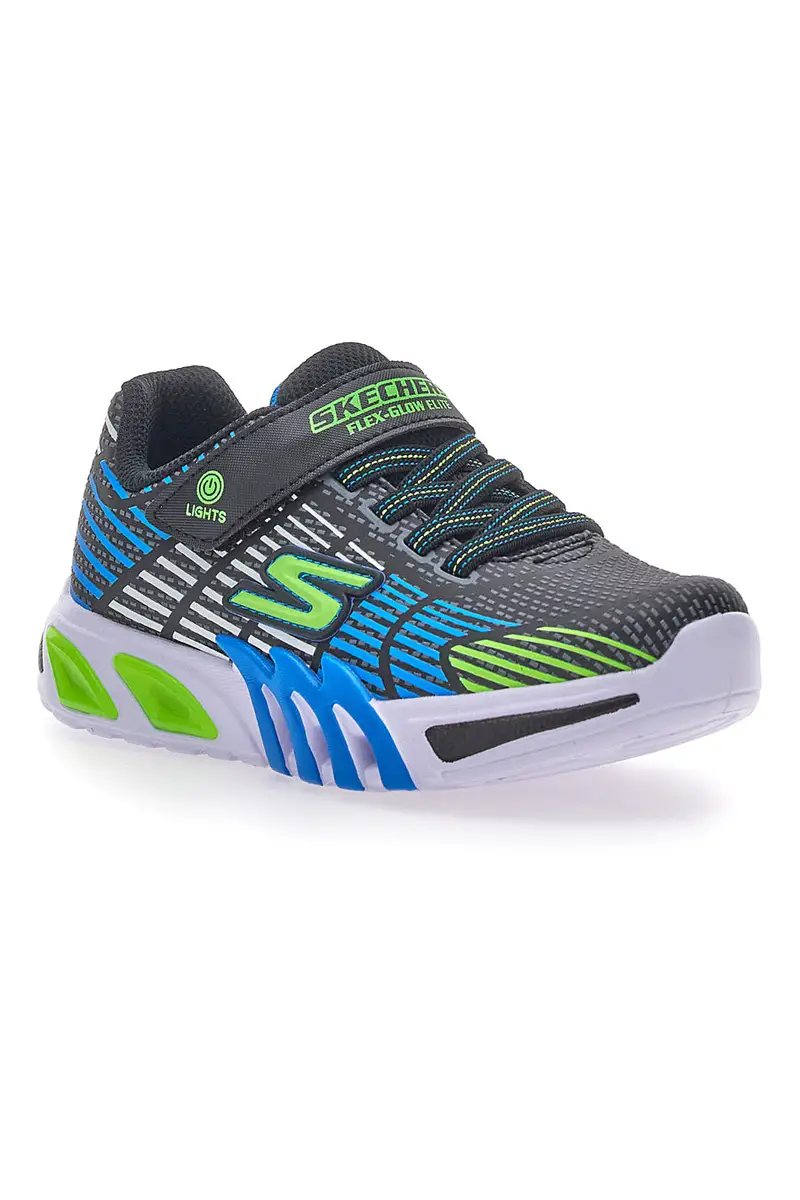 Sneakers con luci Nera SKechers Flex Glow Elite miniatura 2
