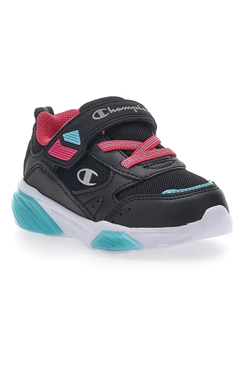 Sneakers con Luci Nere Champion Wave miniatura 2
