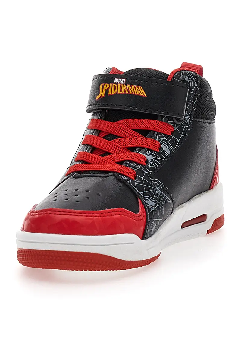 Sneakers con Luci Nere e Rosse Disney Spiderman M09831 miniatura 3