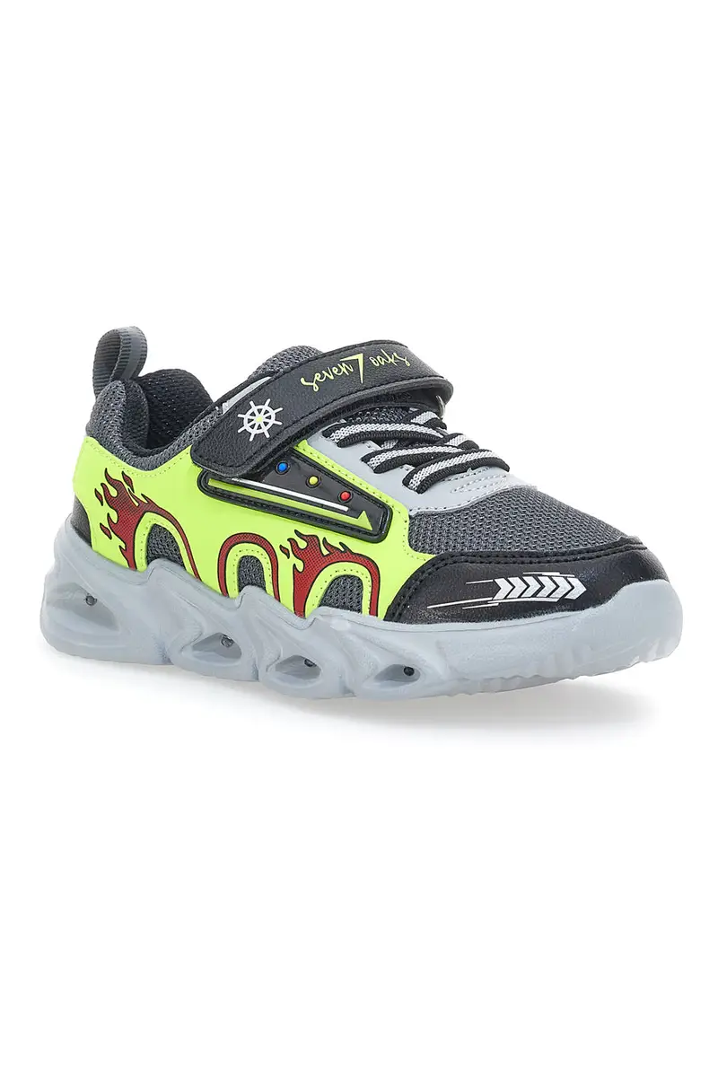 Sneakers con Luci Sevenoaks 2204 Grigie miniatura 2