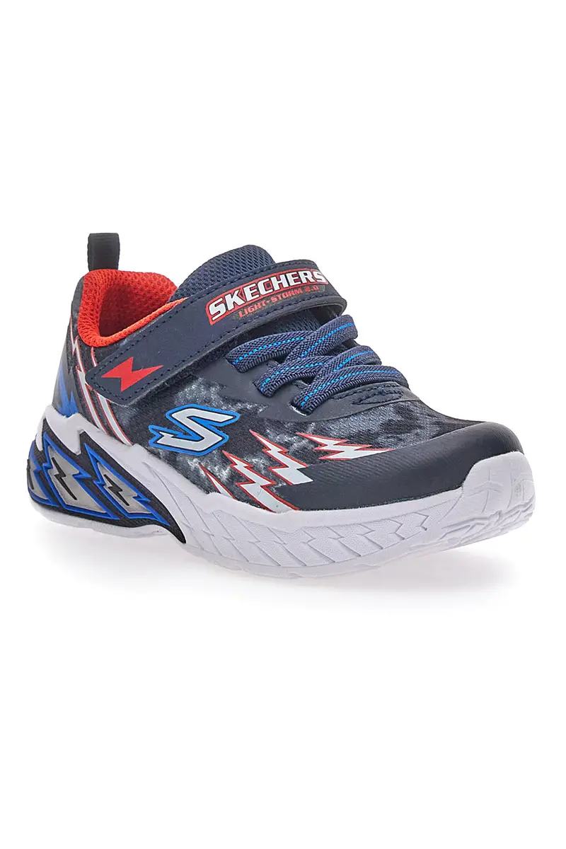 Sneakers con Luci Skechers Light Storm 2.0 Blu miniatura 2