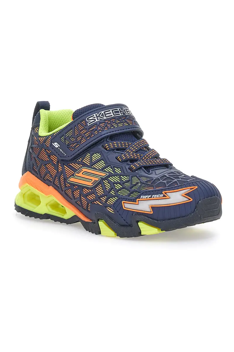 Sneakers Con Luci Skechers Tuff Force Blu miniatura 2