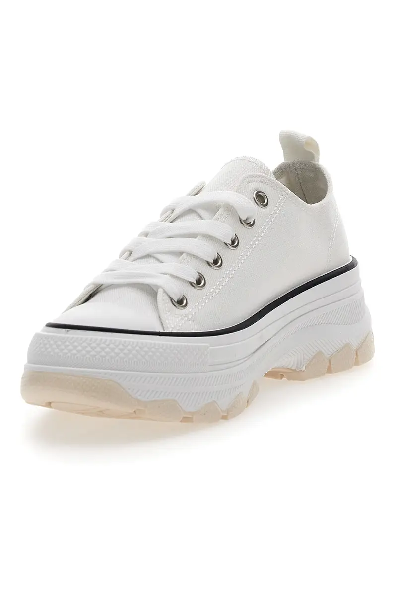 Sneakers con Platform Bianche Energy 240 miniatura 3