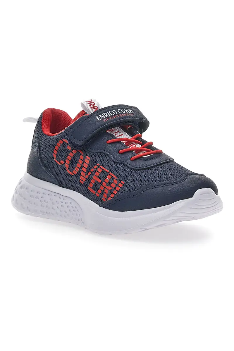 Sneakers Coveri Sport Nos Blu e Rosse miniatura 2