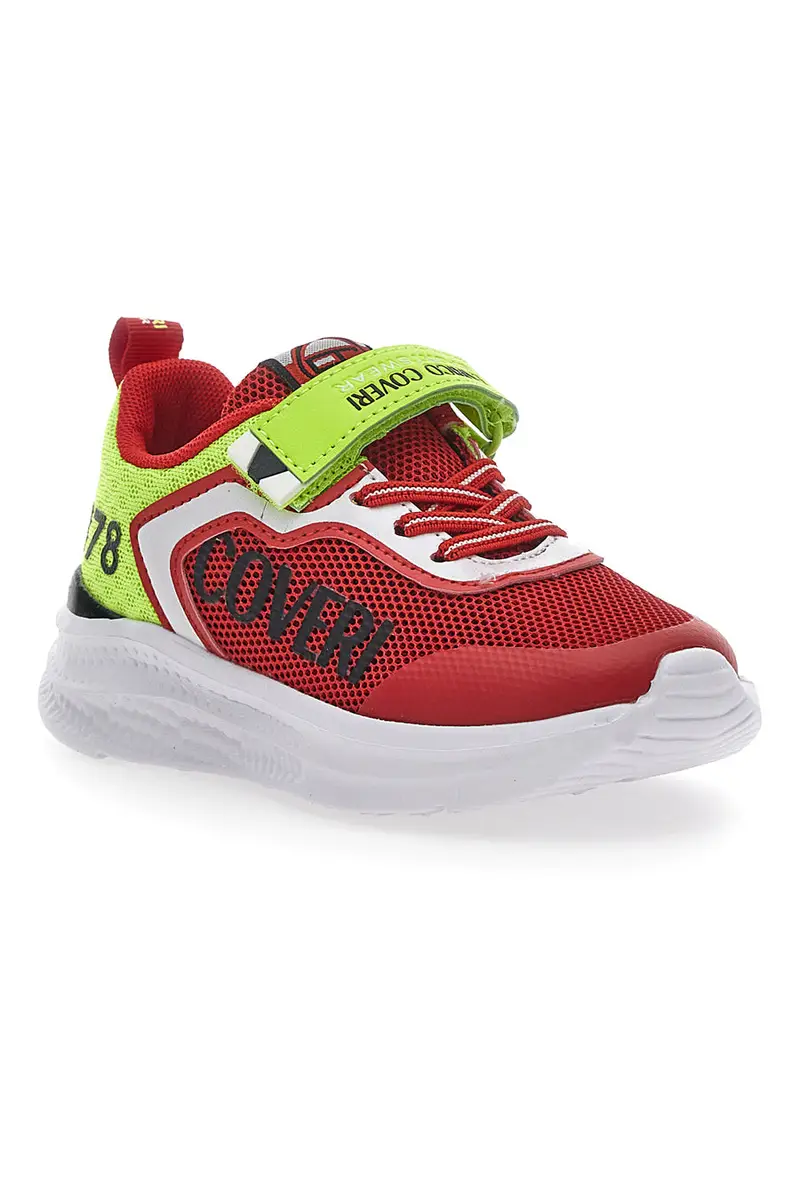 Sneakers Coveri Sport Roller Rosse miniatura 2
