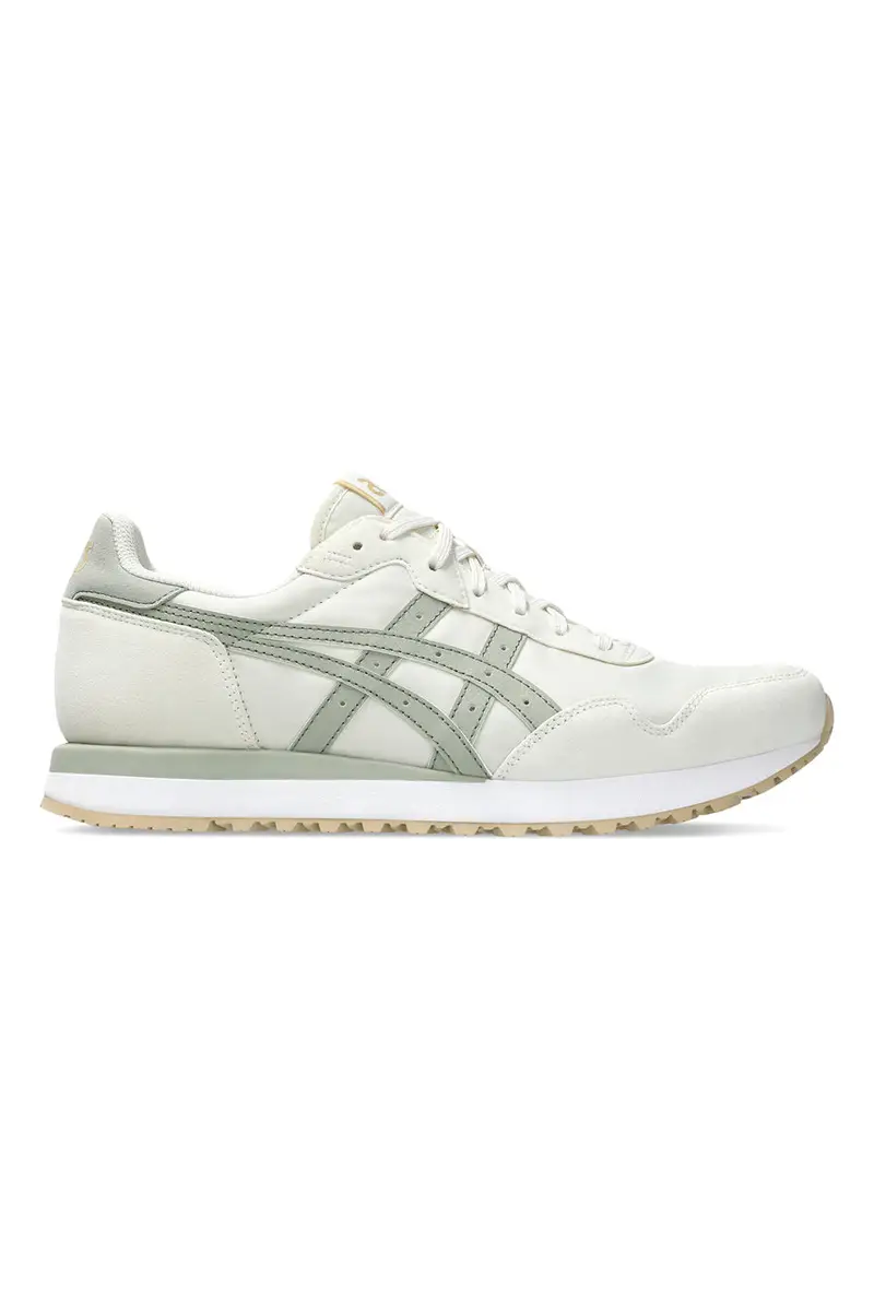 Sneakers Crema e Verdi Con Soletta Ortholite ASICS Tiger Runner II miniatura 2