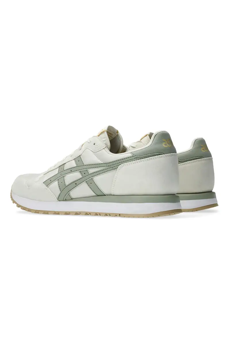 Sneakers Crema e Verdi Con Soletta Ortholite ASICS Tiger Runner II miniatura 3