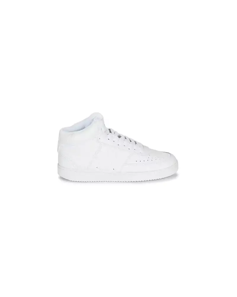 Sneakers donna nike court vision mid- pelle-bianco-cd- |  Nike