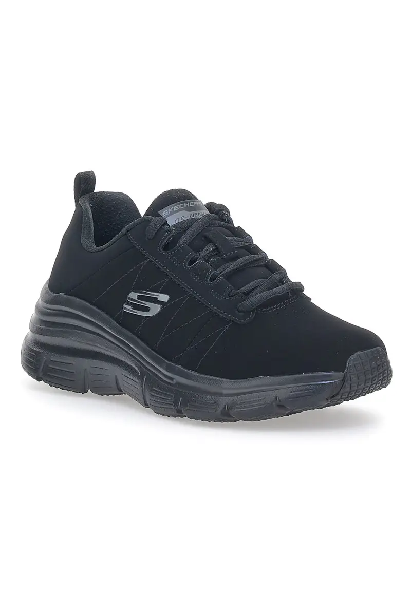 Sneakers Fashion Skechers Fit-True Feels Nero miniatura 2