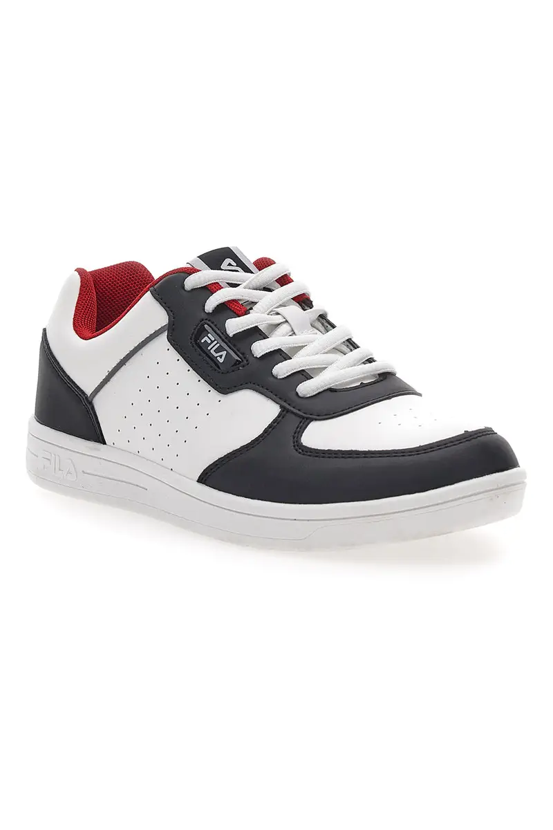 Sneakers Fila Court Cb Bianche e Nere miniatura 2