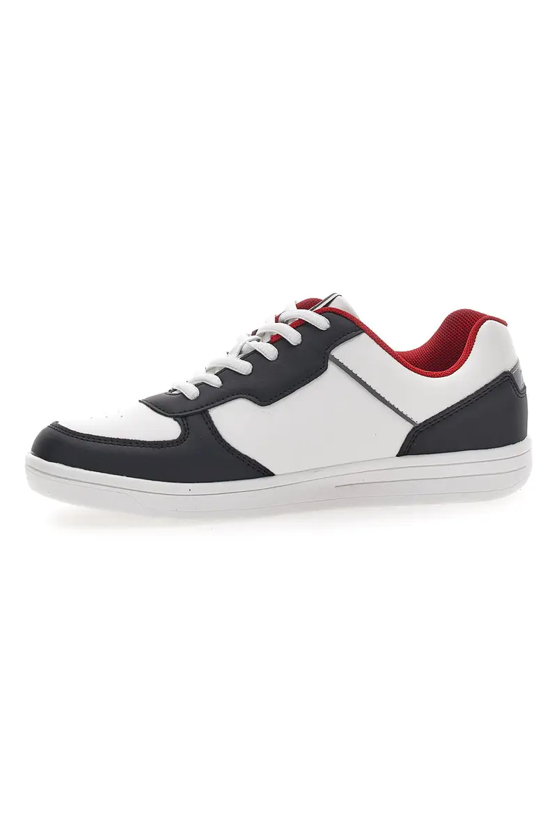 Sneakers Fila Court Cb Bianche e Nere miniatura 3