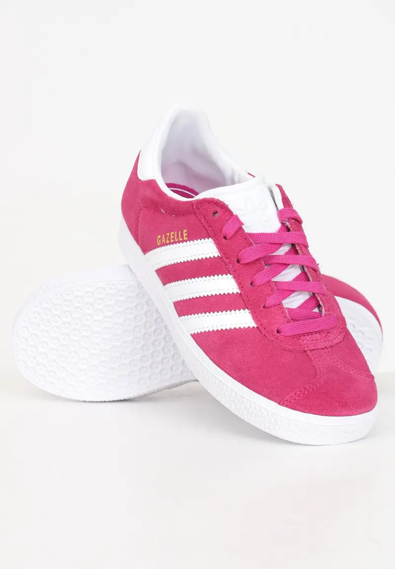Sneakers Gazelle fuxia per bambino e bambina miniatura 3