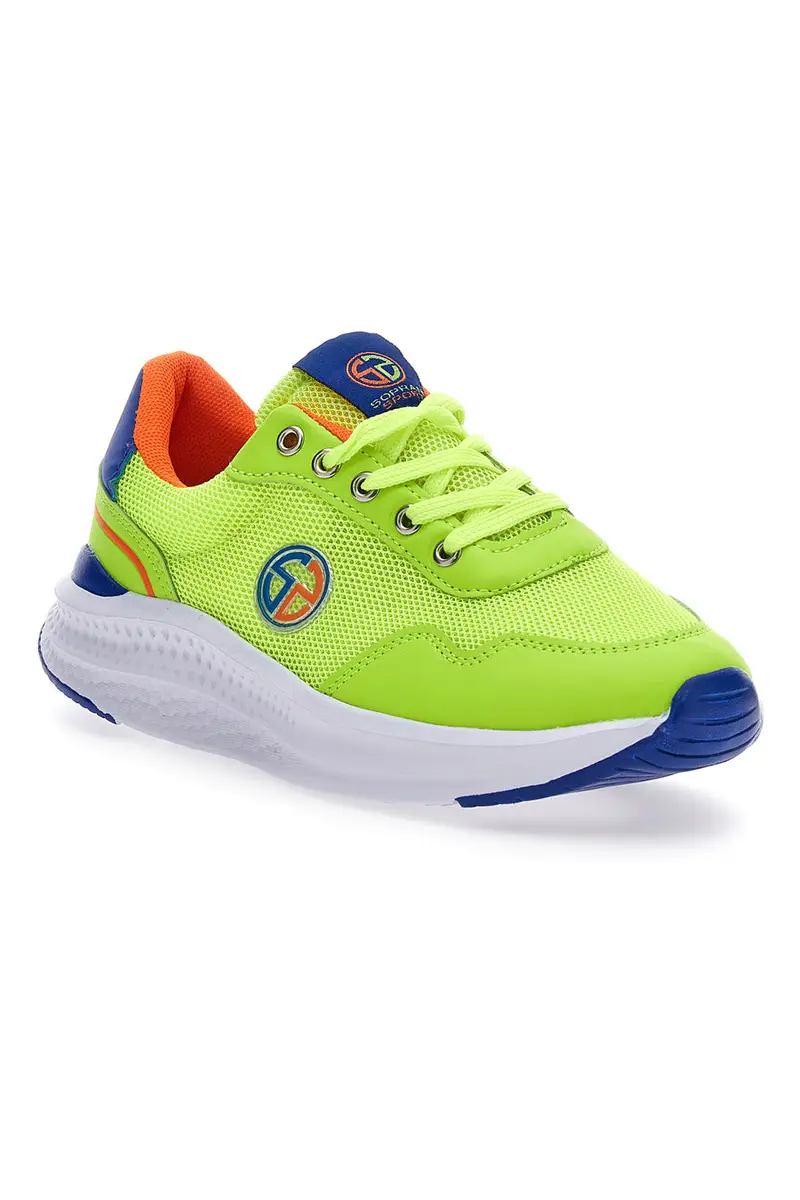 Sneakers Giallo Lime Soprani Sport 216318 miniatura 2