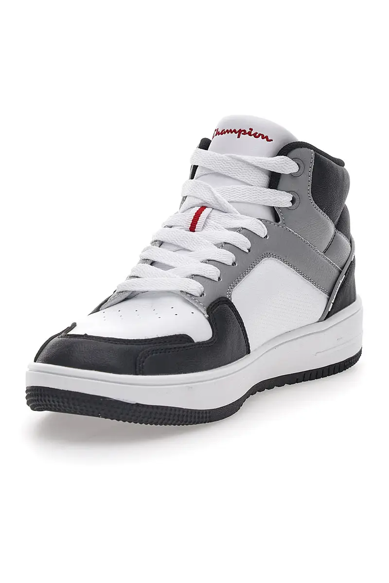 Sneakers Grigie Alte con Lacci Champion Rebound 2.0 Mid miniatura 3