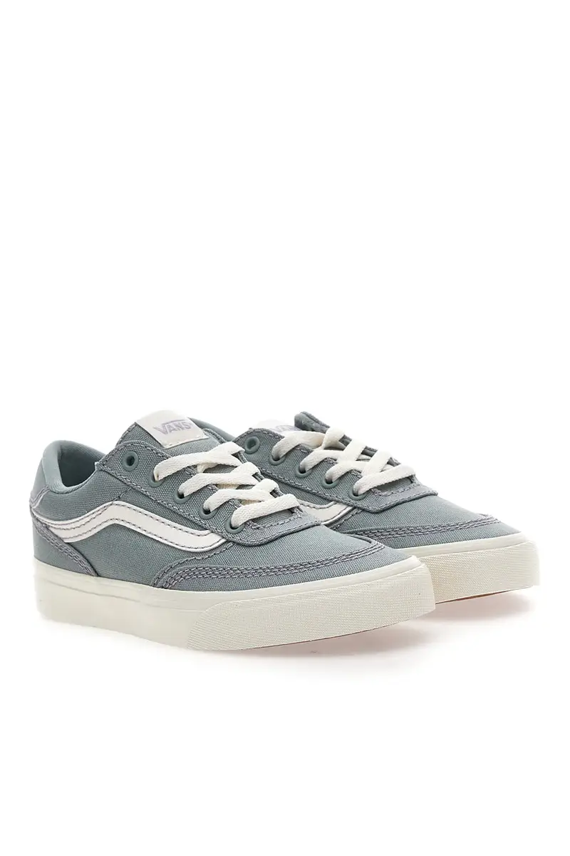 Sneakers Grigie Azzurre Con Lacci Vans Brooklyn miniatura 2