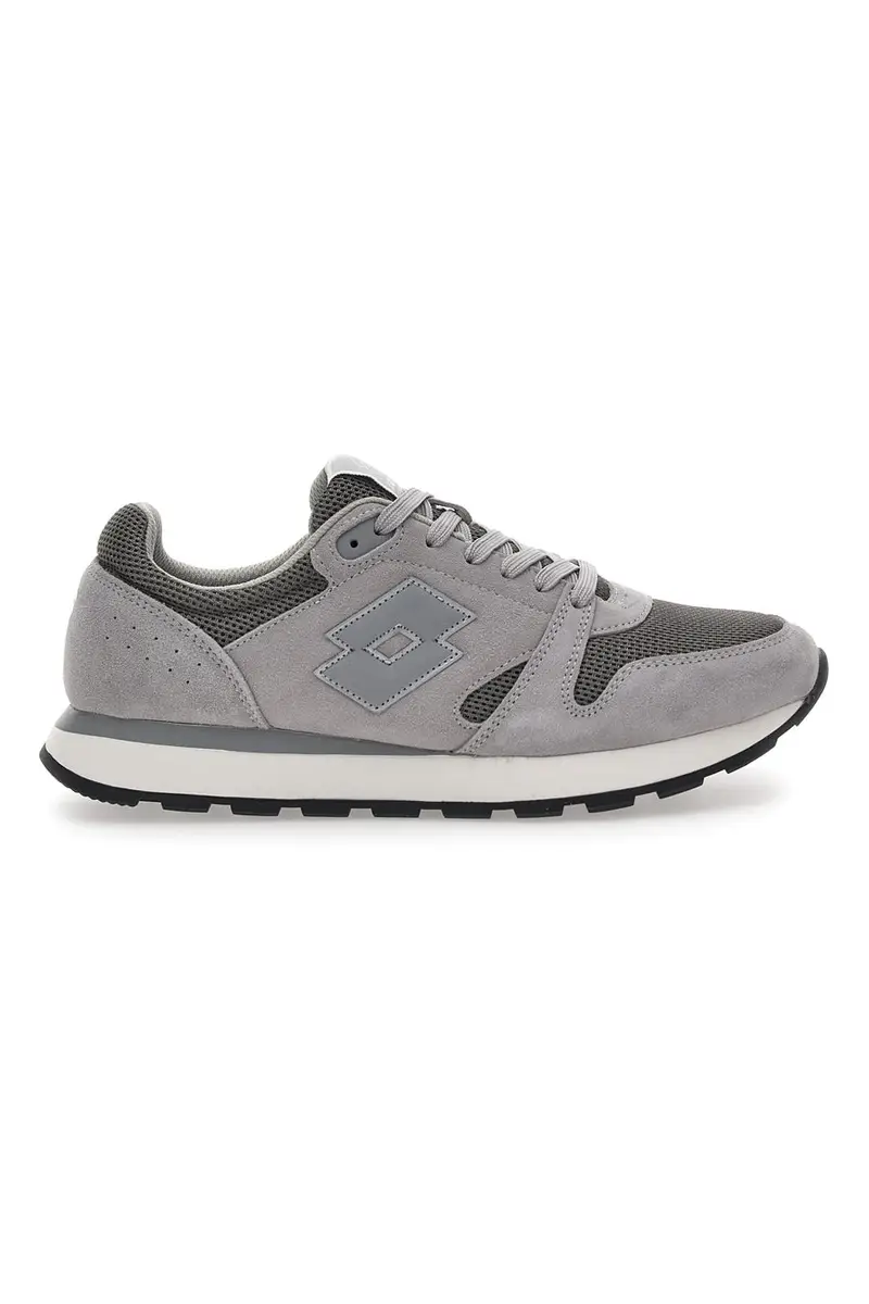 Sneakers Grigie Con Air Memory Foam Lotto Trainer Amf Msh