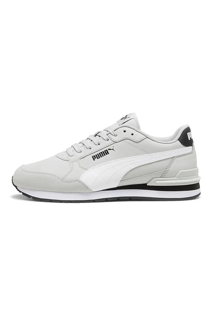 Sneakers grigie con dettagli bianchi e soletta SoftFoam+ Puma ST Runner v4 L