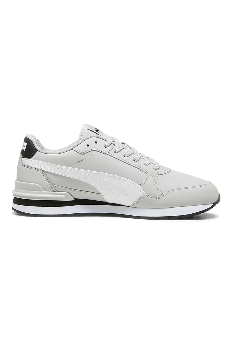 Sneakers grigie con dettagli bianchi e soletta SoftFoam+ Puma ST Runner v4 L miniatura 2