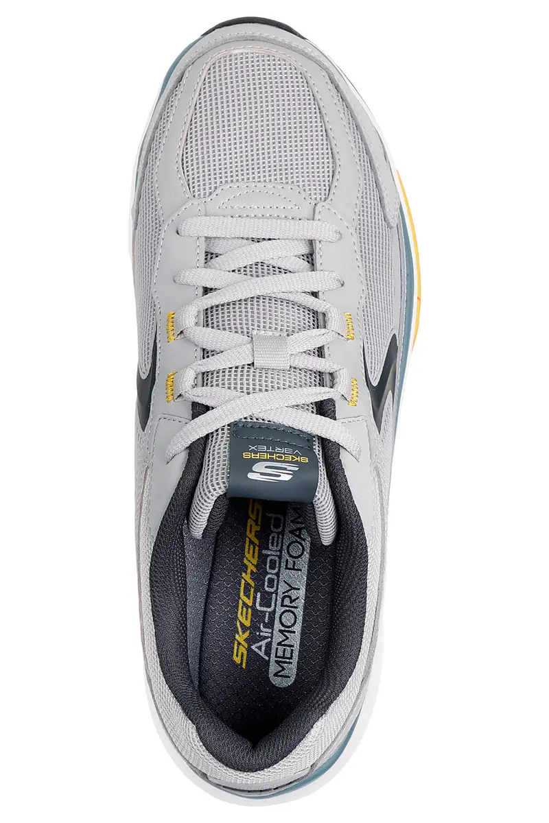 Sneakers Grigie con Soletta Memory Foam Skechers Vertex - Arke miniatura 3