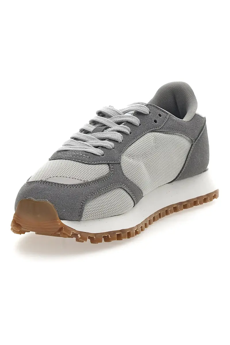 Sneakers Grigie Con Suola a Contasto Gas Spidy Mix miniatura 3