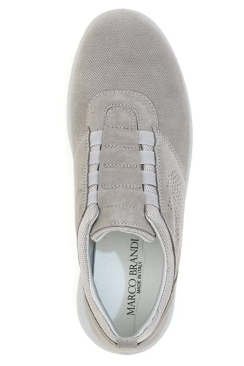 Sneakers grigio con elastici MARCO BRANDI 37 miniatura 3