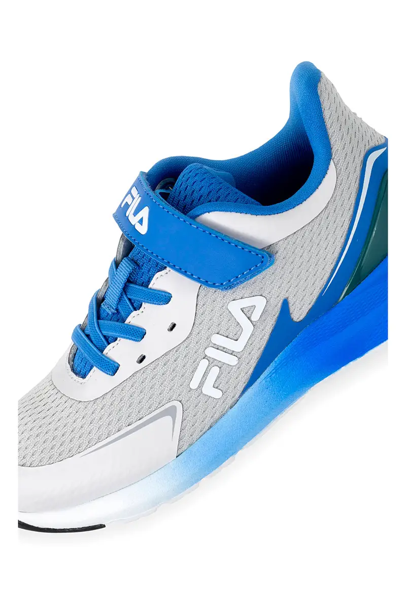 Sneakers Grigio e Blu con Velcro FILA CRUSHER miniatura 2