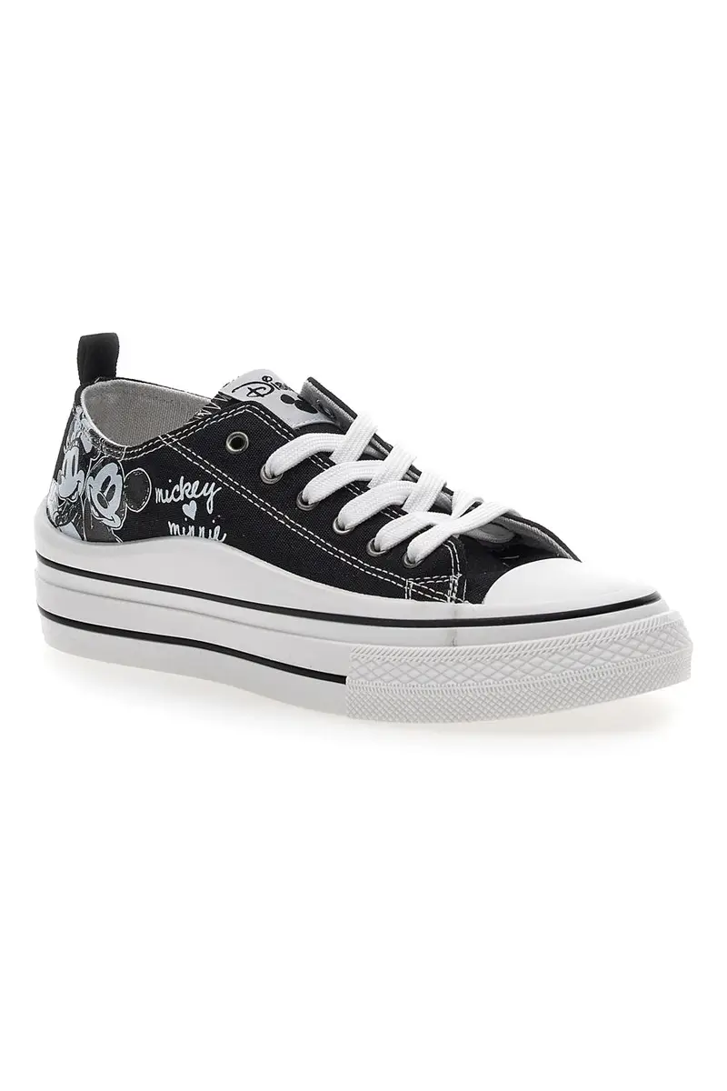 Sneakers in Tela Nera Disney 2010345 miniatura 2