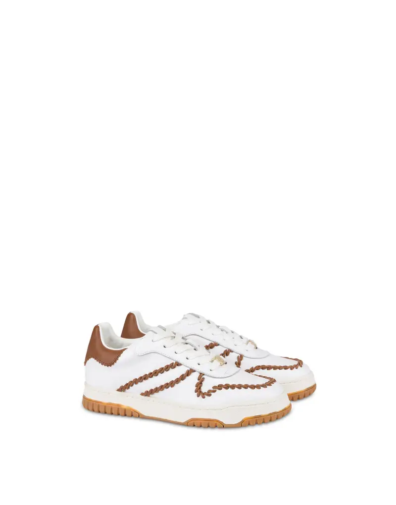 Sneakers in vitello Artisan Sandy CLOUD/RODEO, 41, Pollini miniatura 2