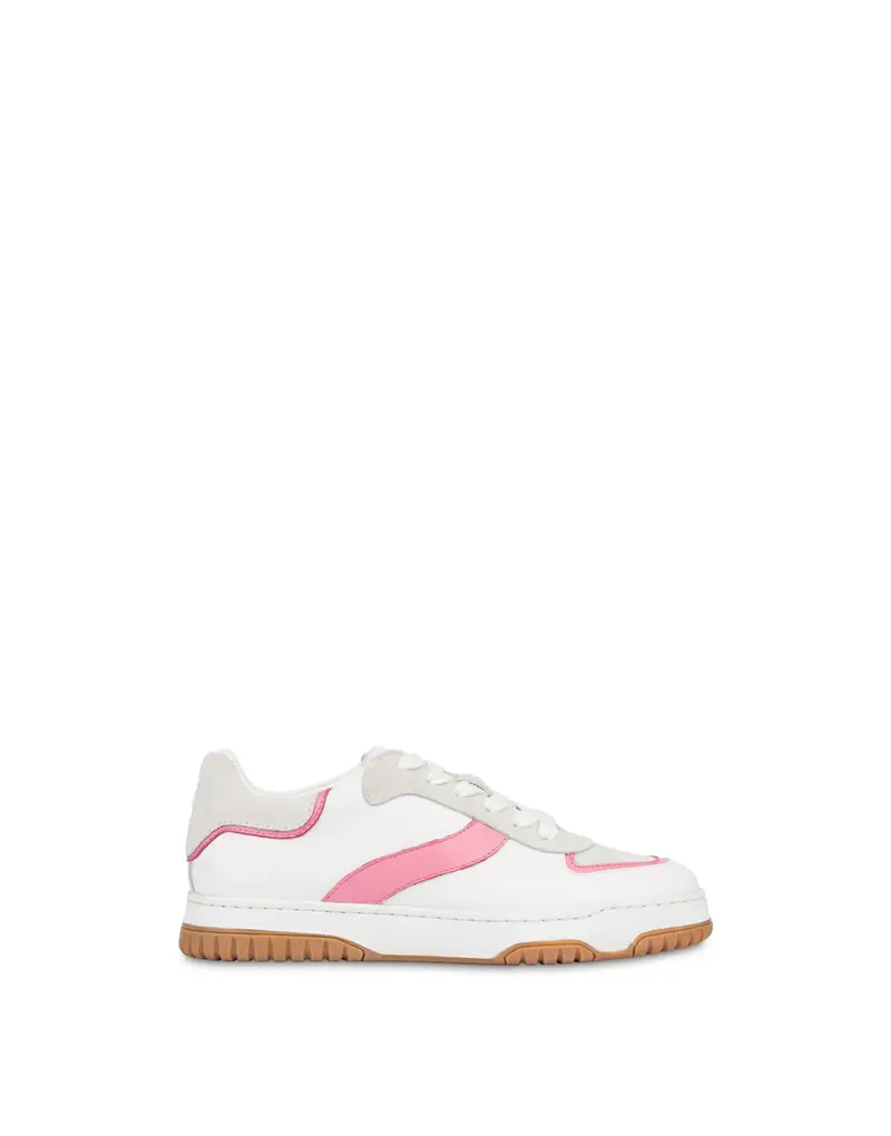 Sneakers in vitello Sandy CLOUD/CLOUD/PINK, 39, Pollini
