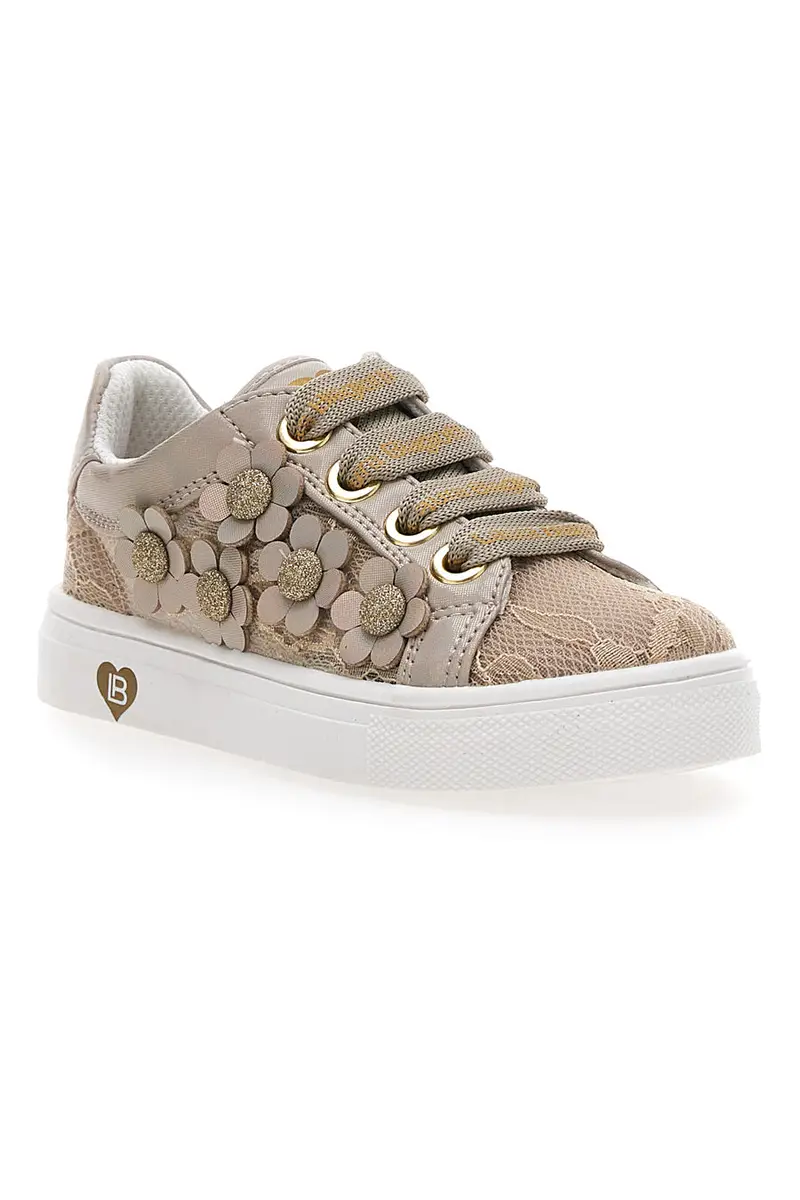 Sneakers Laura Biagiotti 8314 Beige miniatura 2