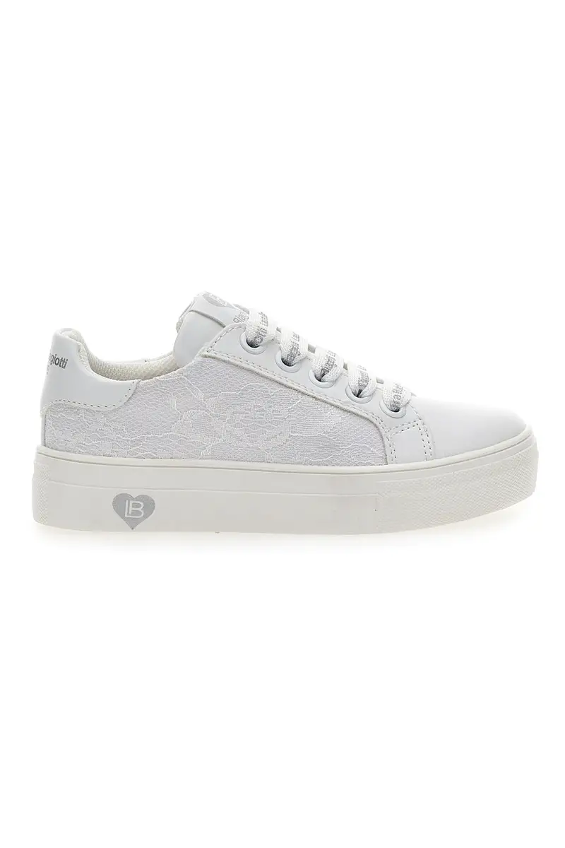 Sneakers Laura Biagiotti 8321 Bianche Argento