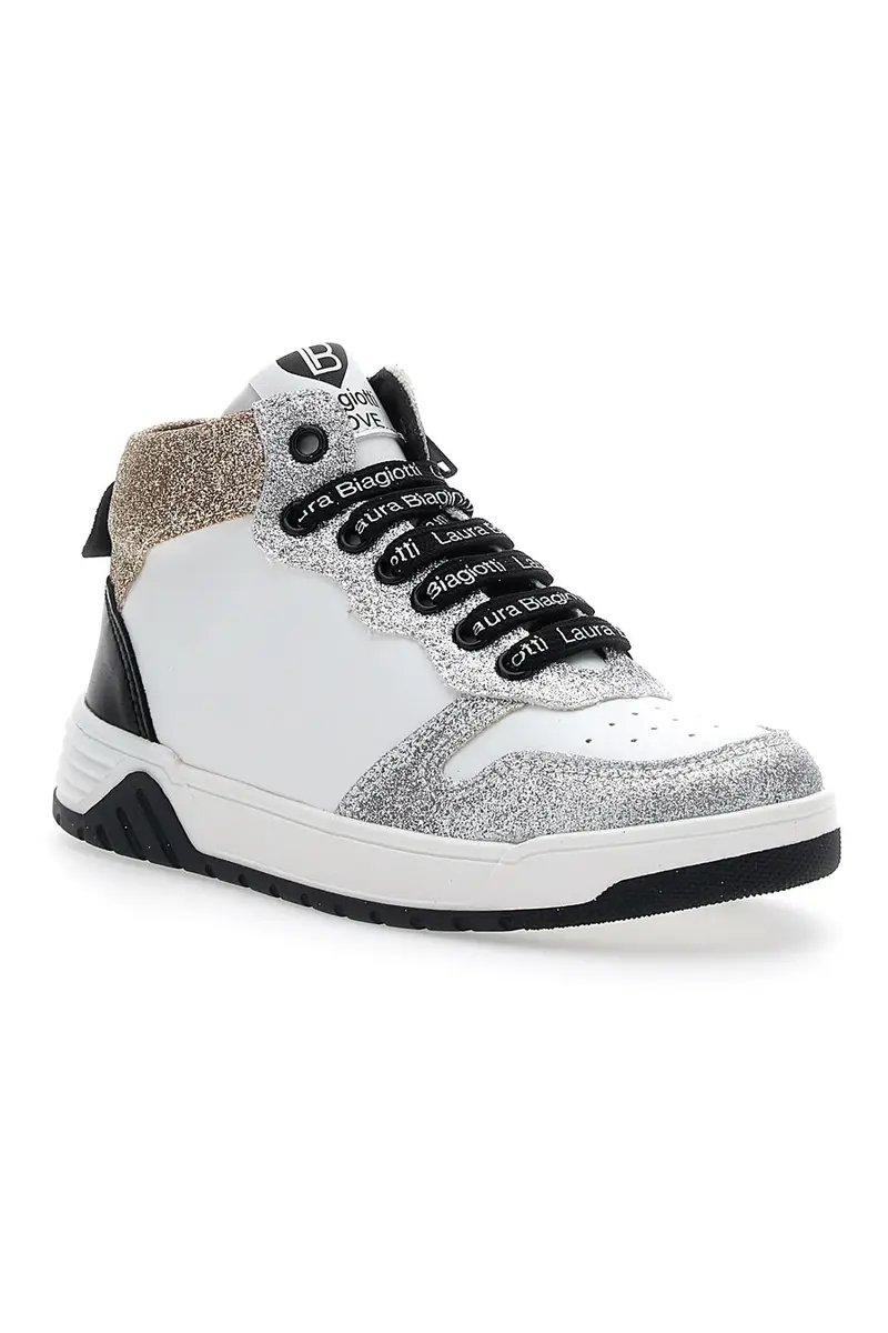 Sneakers Laura Biagiotti Bianche 14105 miniatura 2