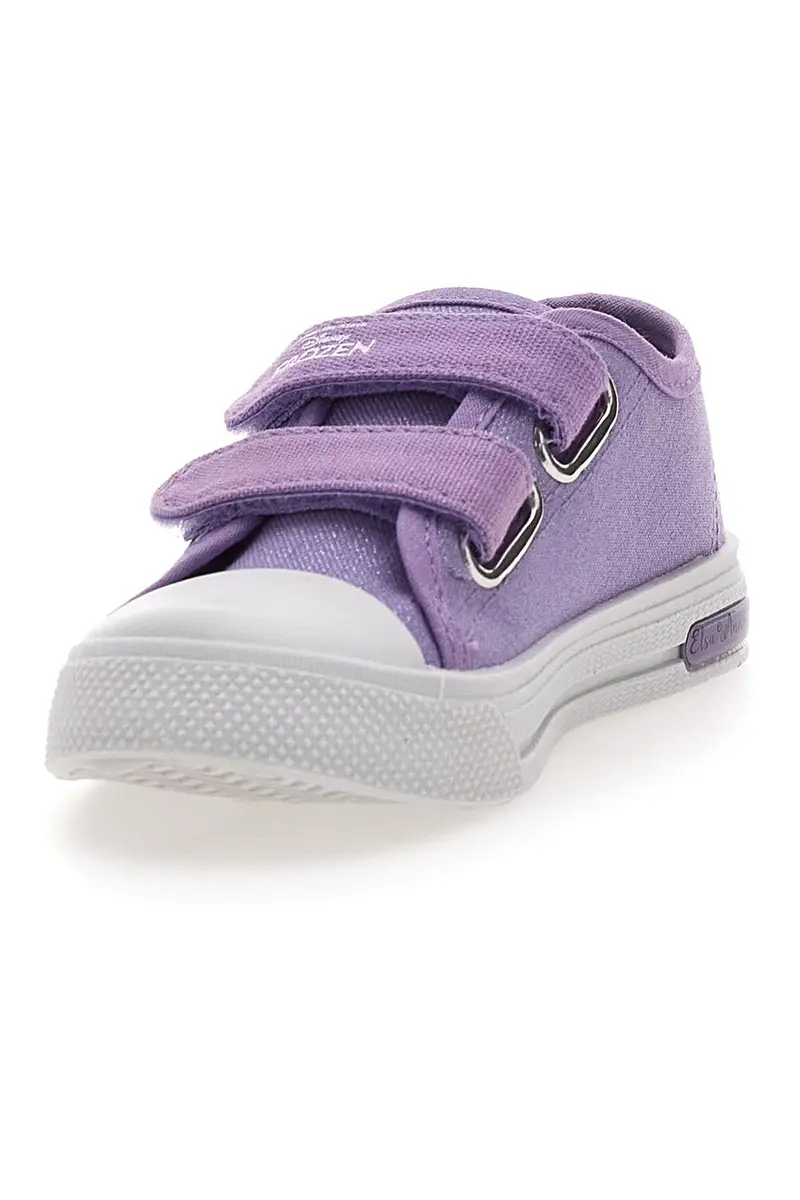 Sneakers Lilla con Luci e Stampa di Elsa e Anna DISNEY FROZEN D34310593T miniatura 3