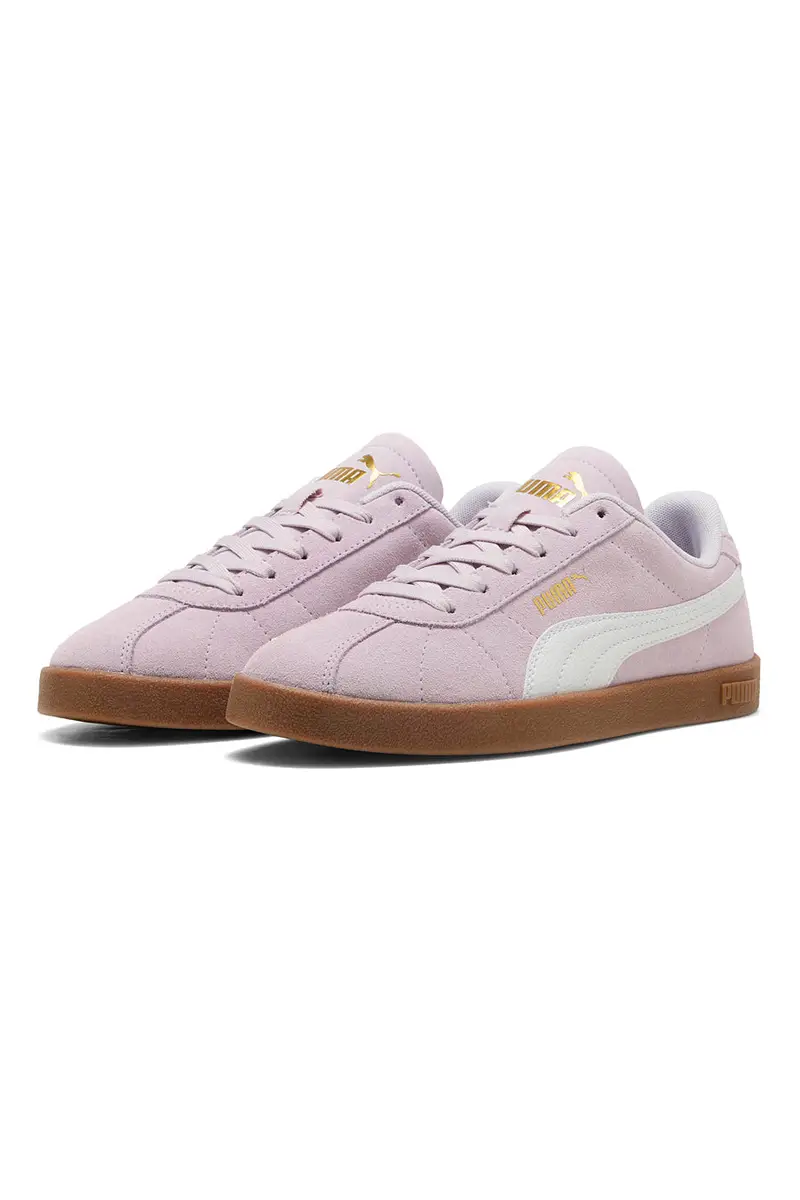 Sneakers Lilla con Tomaia in Pelle Puma Club II miniatura 2
