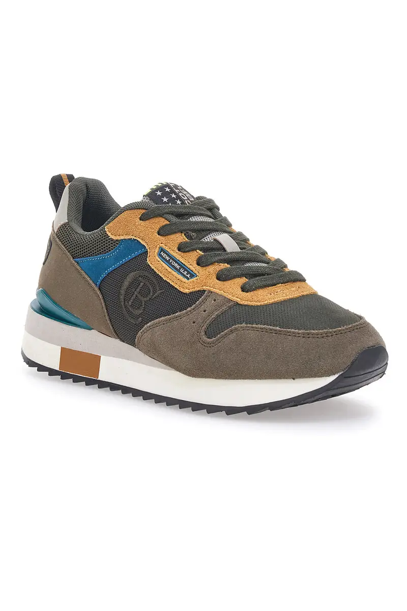 Sneakers Marroni Cotton Belt Biden miniatura 2