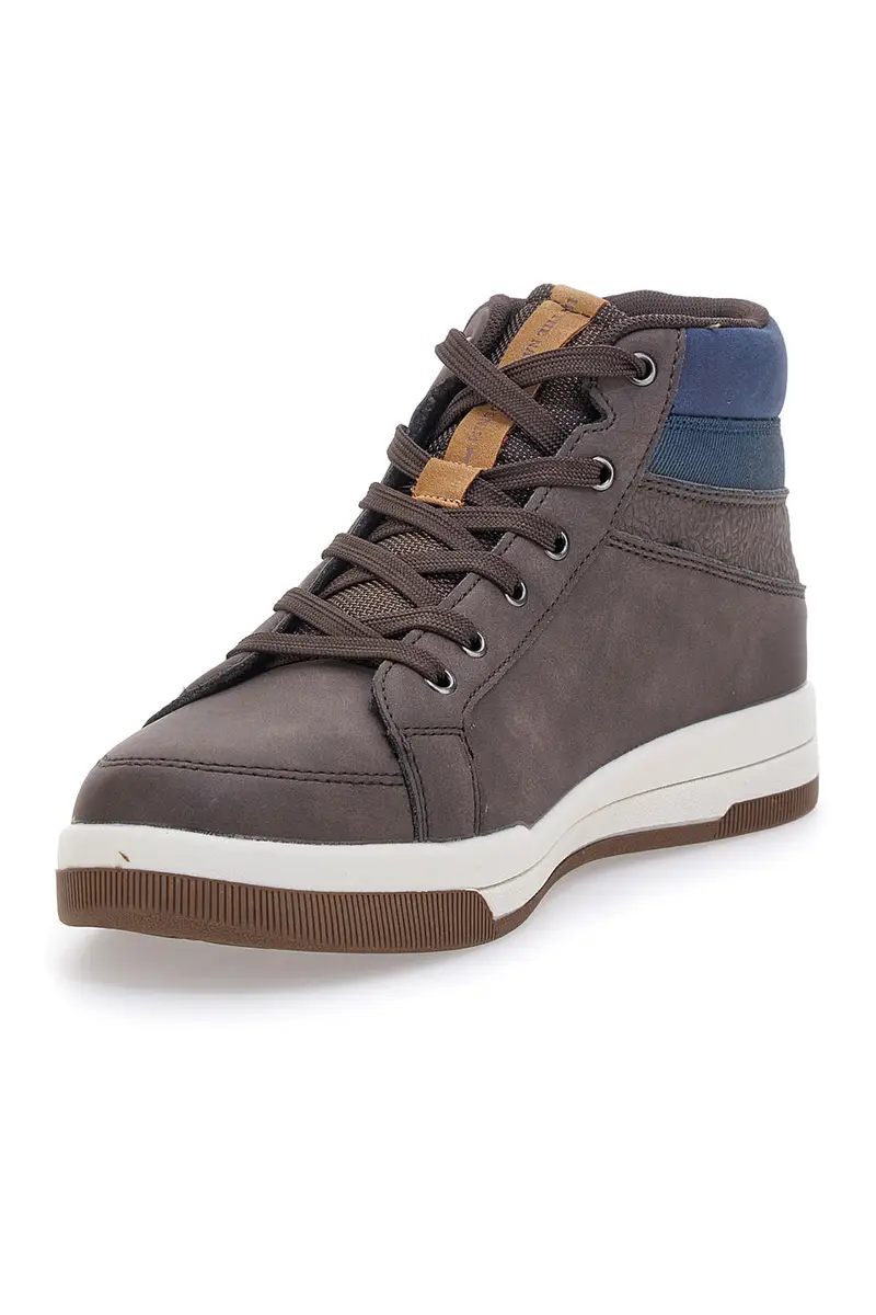 Sneakers Marroni Mid-cut Con Logo Lateriale CARRERA CAM23704 miniatura 3