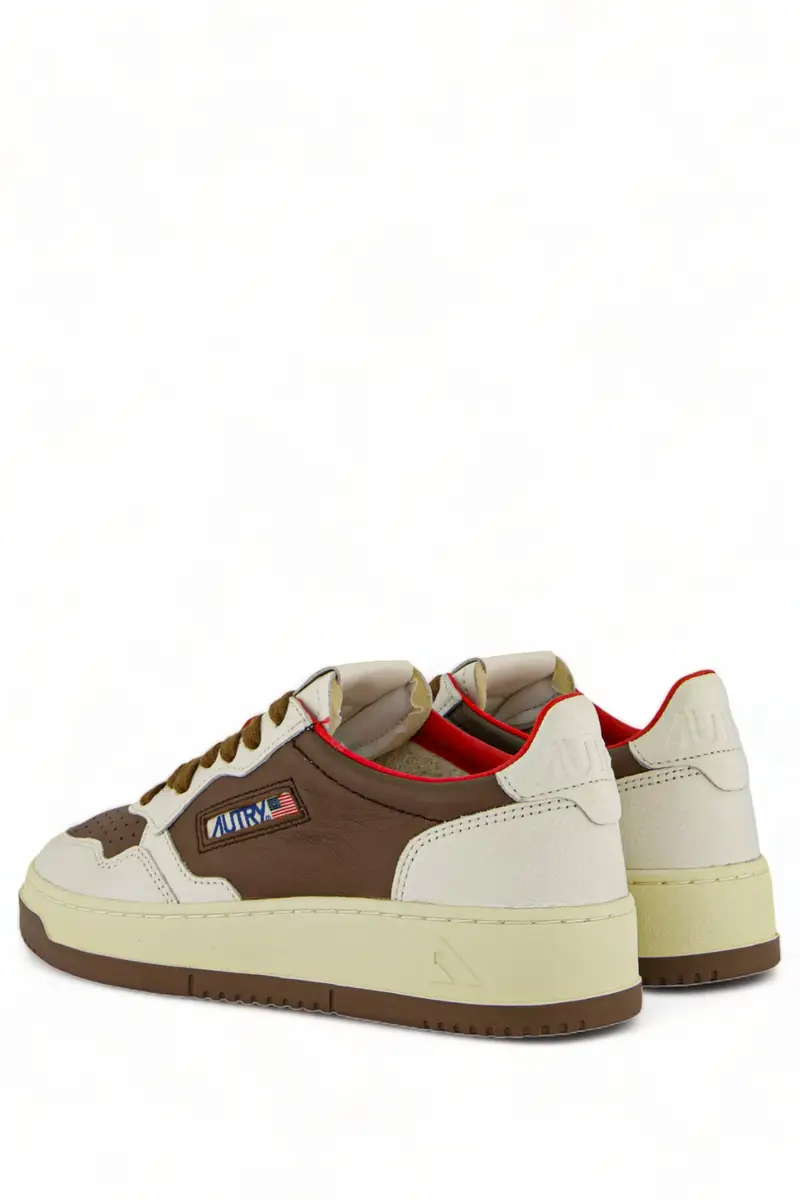 Sneakers Medalist Low Marrone e Beige miniatura 3