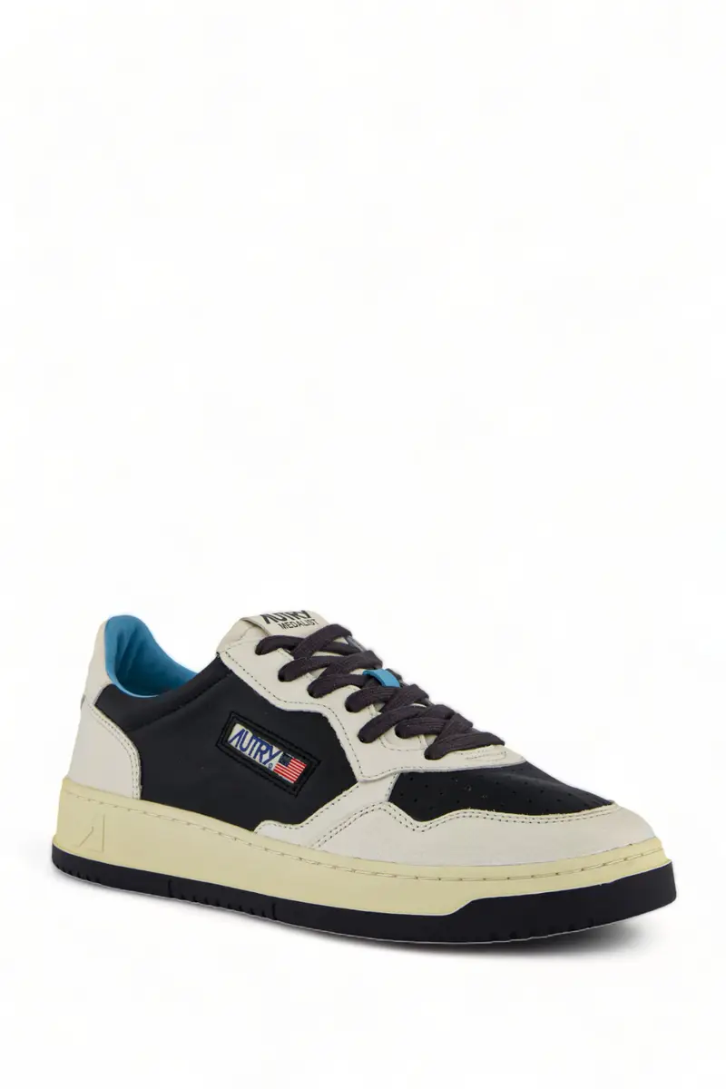 Sneakers Medalist Low Nere e Beige miniatura 2
