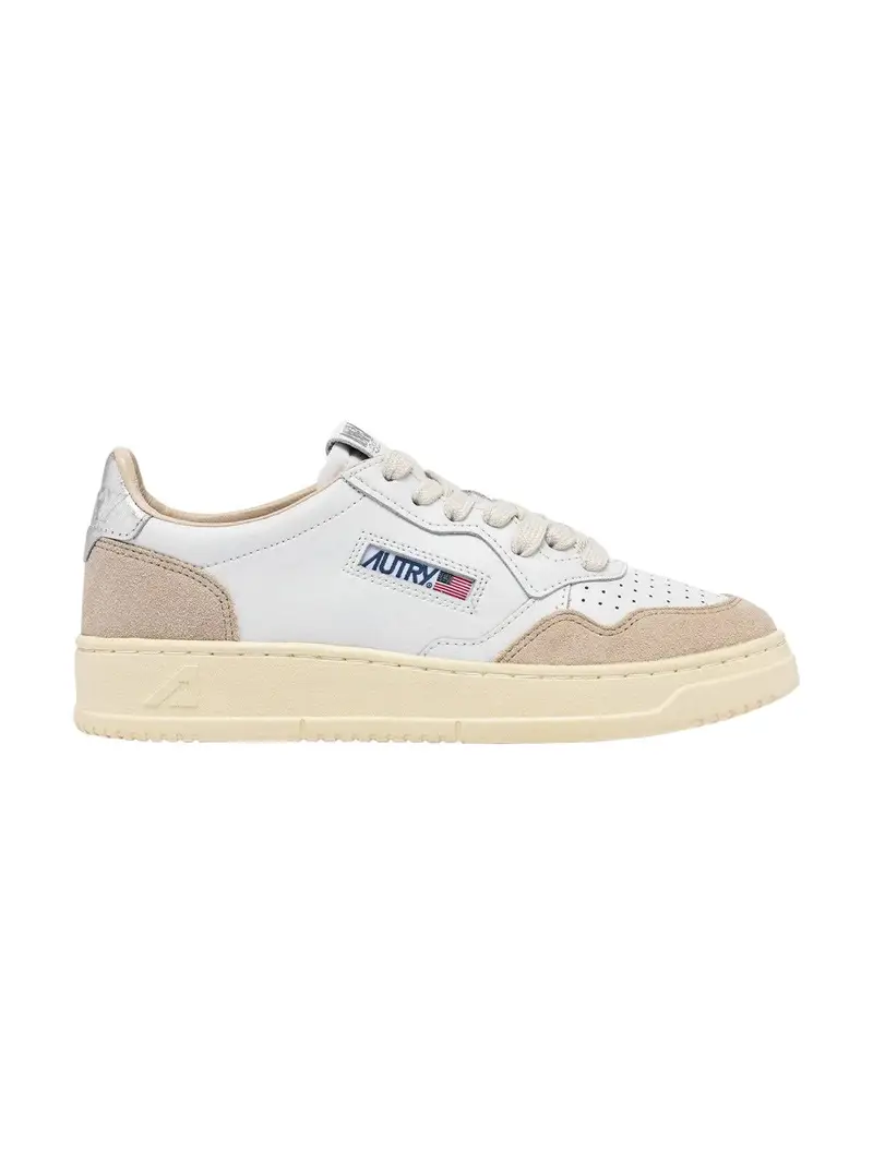 Sneakers medalist ls74 bianco/argento
