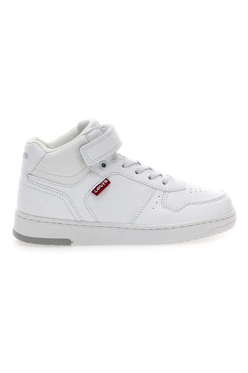 Sneakers mid bianche con strappo Levi's Kick Mid Se