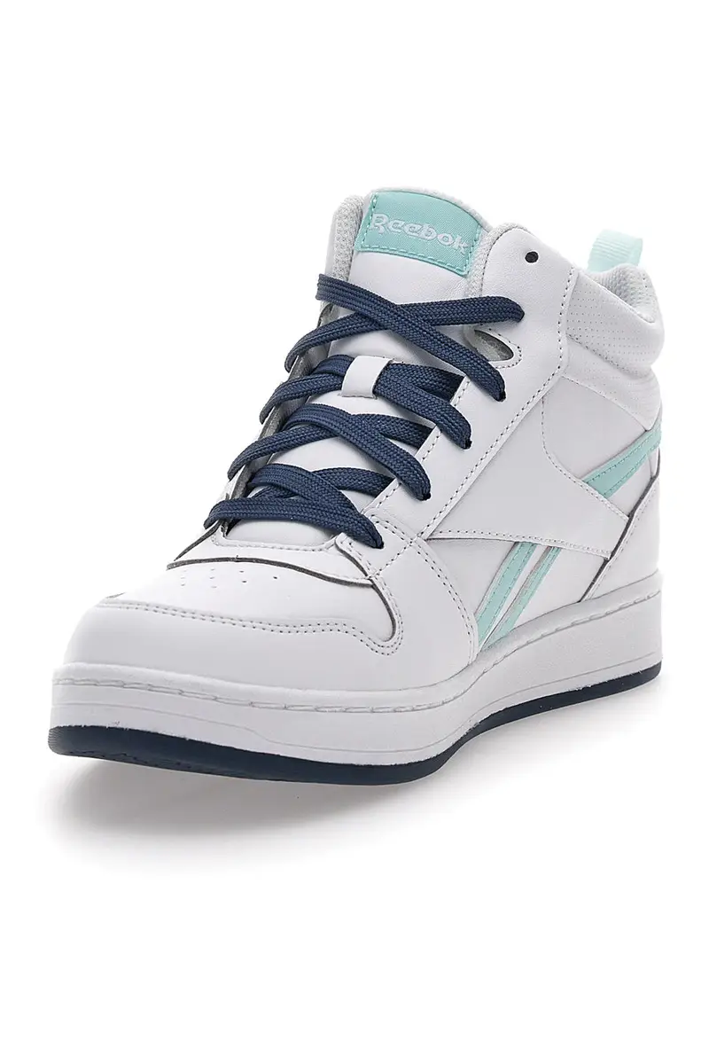 Sneakers Mid-Cut Bianche e Blu Reebok Royal Prime miniatura 3