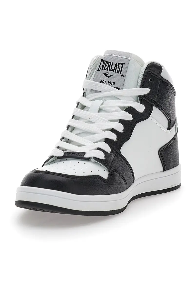 Sneakers Mid-Cut Bianche e Nere EVERLAST 716 miniatura 3